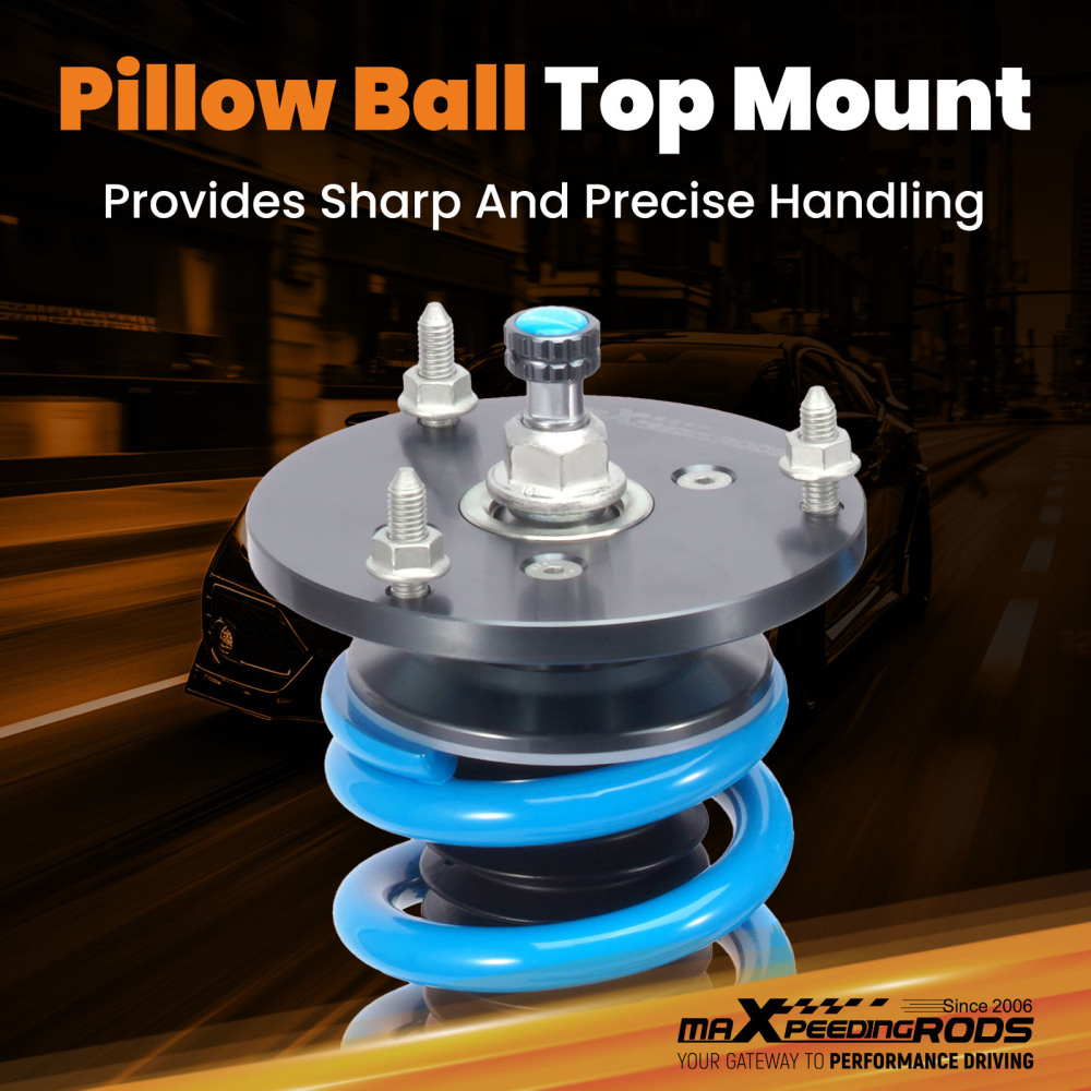 Adjustable Coilover Set compatible for BMW 5 Series E60 Sedan AWD 2004 2005 2006 2007-2010 Lowering Kit