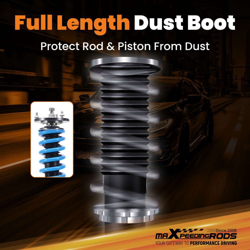 Adjustable Coilover Set compatible for BMW 5 Series E60 Sedan AWD 2004 2005 2006 2007-2010 Lowering Kit