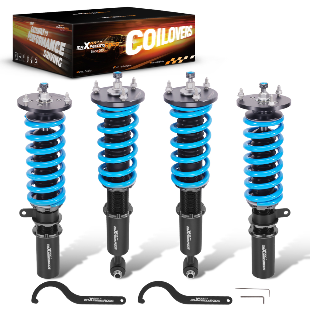 Suspension Parts Adjustable Amortiguador compatible para Bmw Serie 5 E60 Sedan 2004-2010