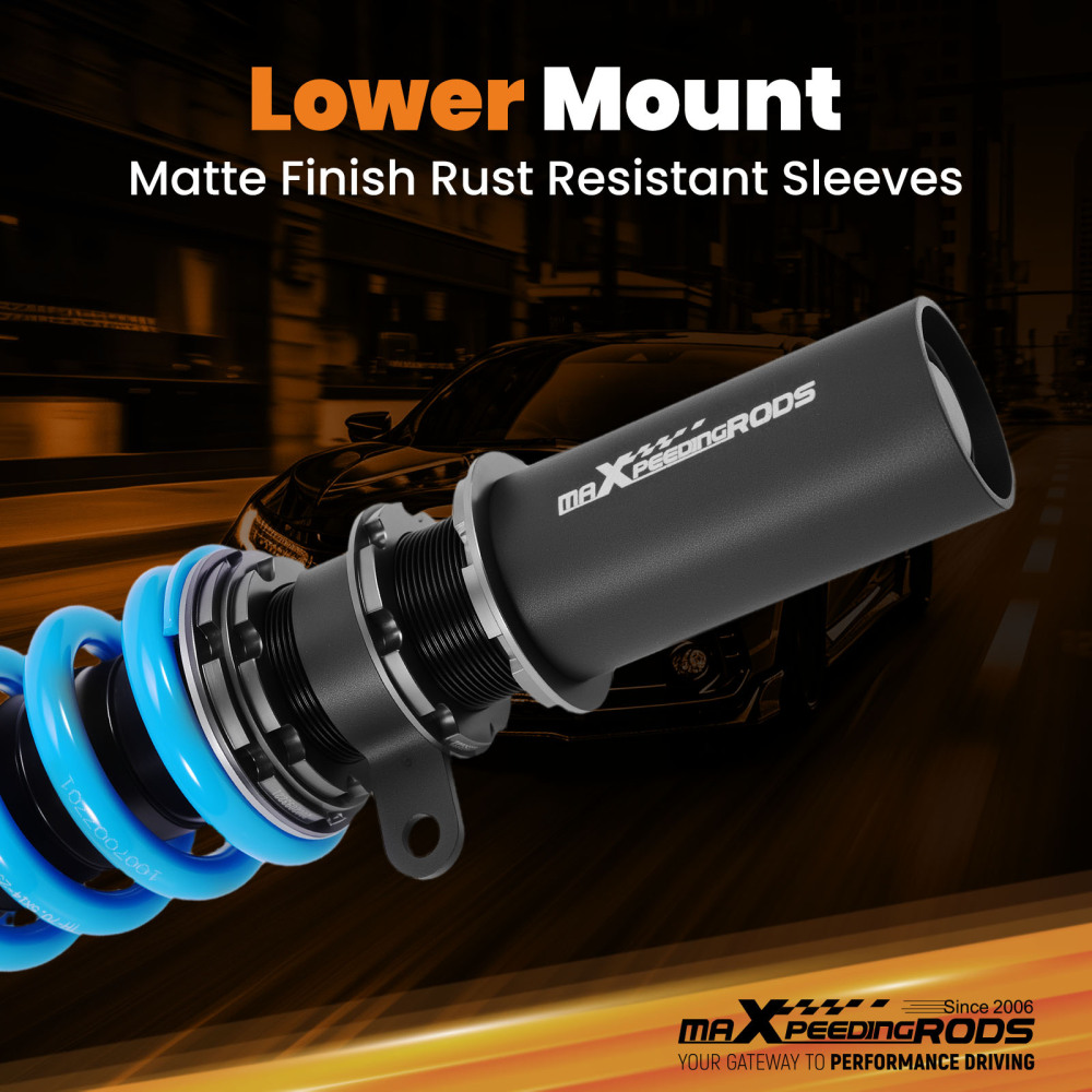 Suspension Parts Adjustable Amortiguador compatible para Bmw Serie 5 E60 Sedan 2004-2010