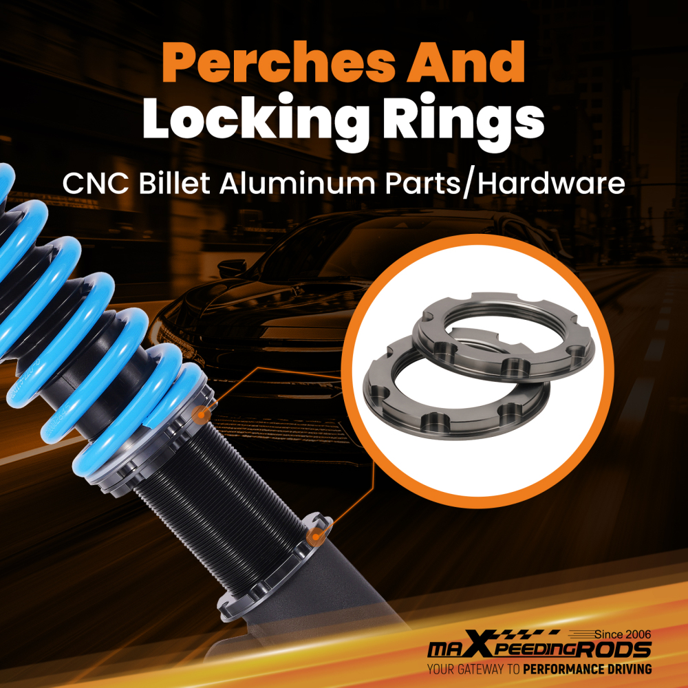 MaXpeedingrods T6 Coilovers Shocks Kit compatible for Mitsubishi Eclipse Cross AWD/Compatible for FWD 18+