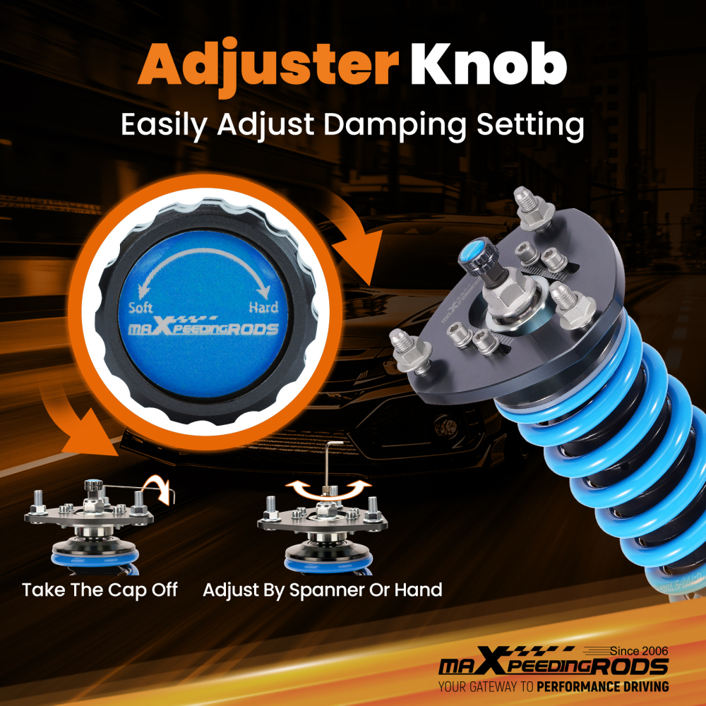 MaXpeedingrods T6 Coilovers Shocks Kit compatible for Mitsubishi Eclipse Cross AWD/Compatible for FWD 18+