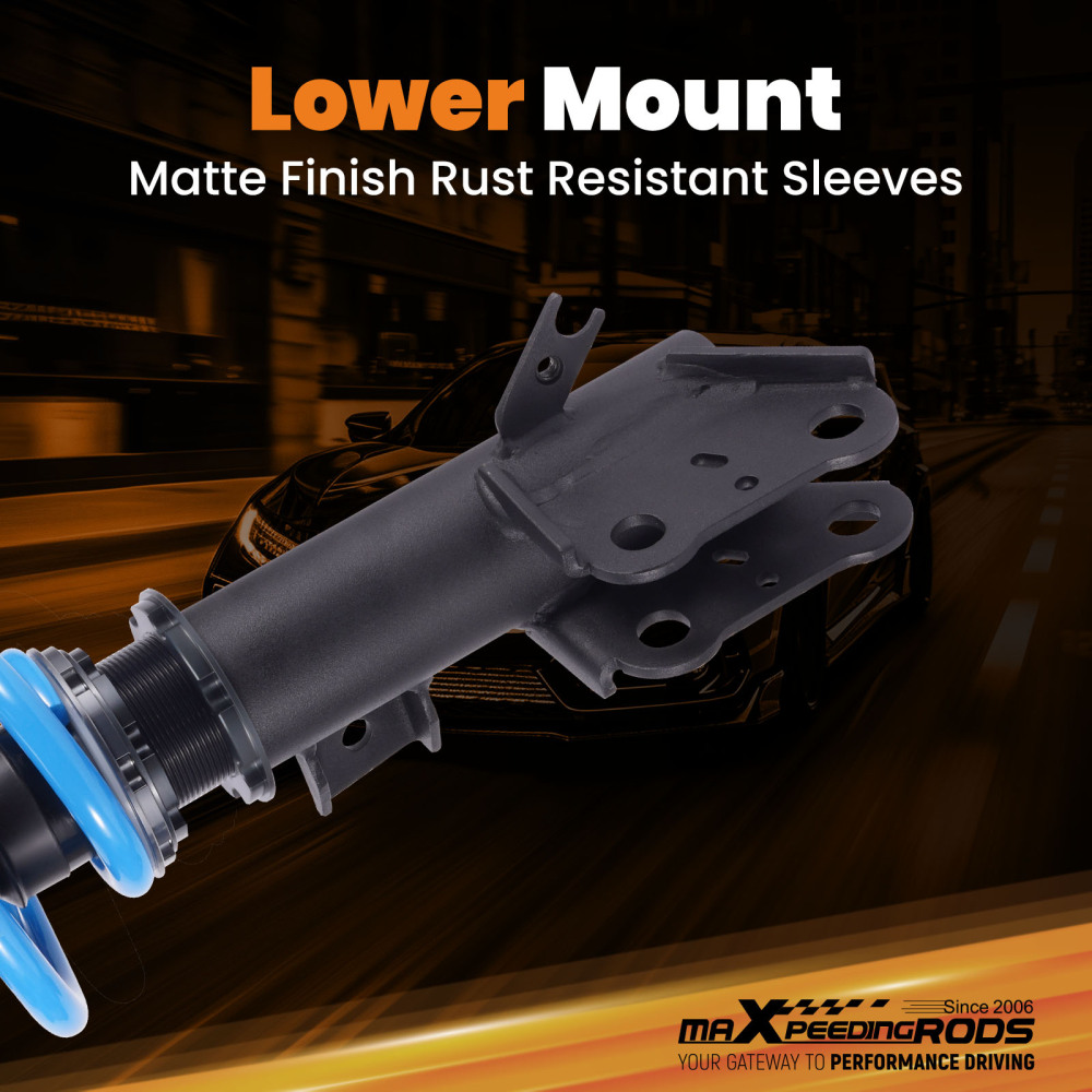 MaXpeedingrods T6 COILOVER 24 Levels Suspension Kit compatible for Ford Fusion 2013-2020