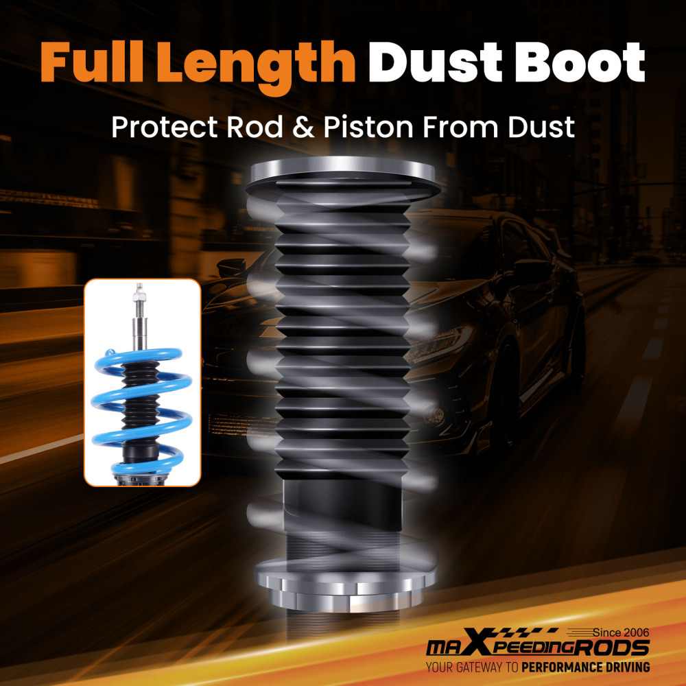 MaXpeedingrods T6 COILOVER 24 Levels Suspension Kit compatible for Ford Fusion 2013-2020