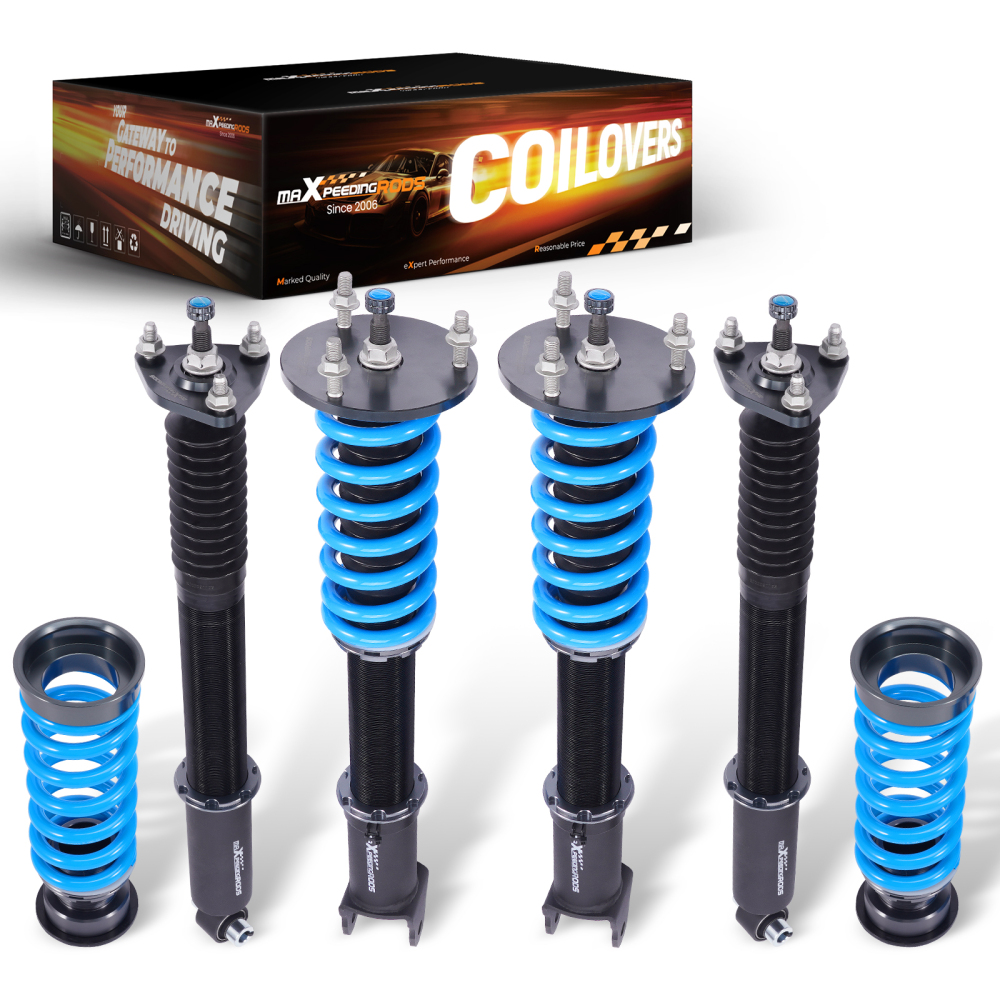 Coilovers Lowering Kit 24 Way ADJUSTABLE Damping compatible for LEXUS GS350/GS450h 13-20