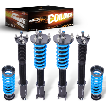 Coilovers Lowering Kit 24 Way ADJUSTABLE Damping compatible for LEXUS GS350/GS450h 13-20