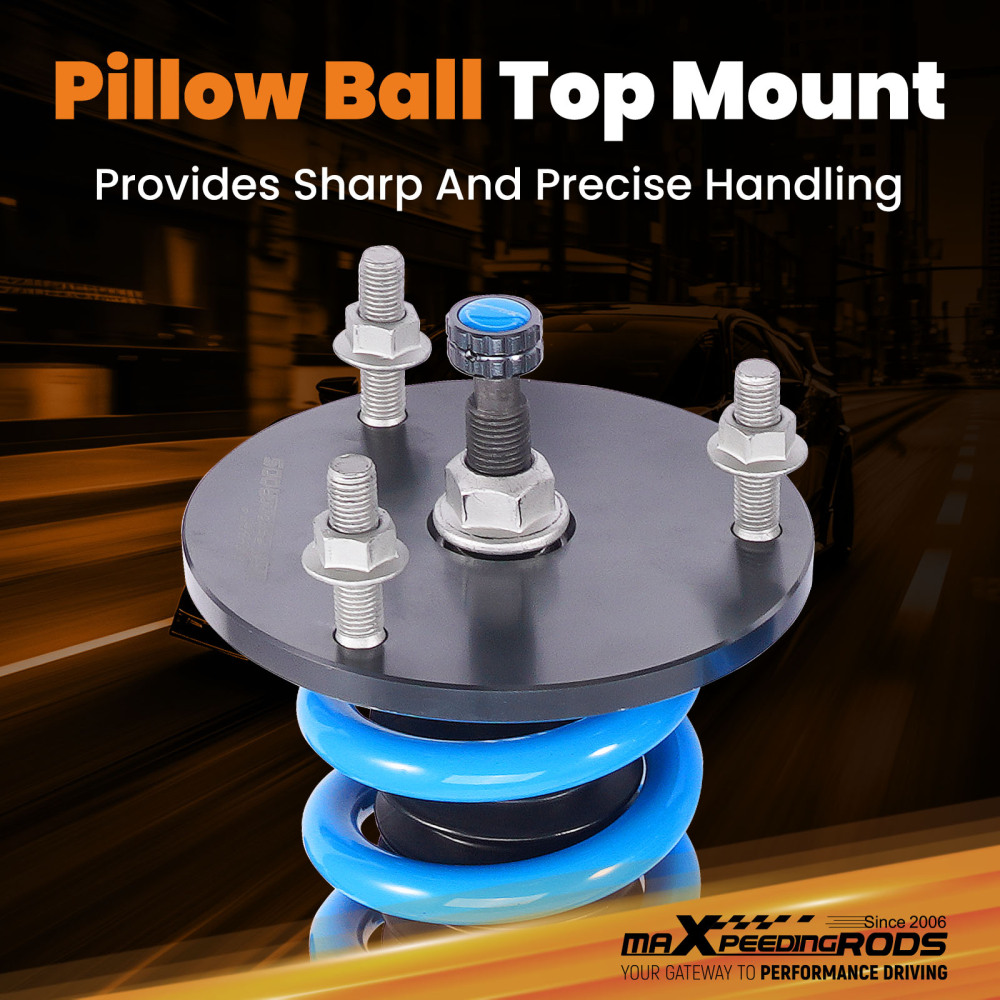 Coilovers Lowering Kit 24 Way ADJUSTABLE Damping compatible for LEXUS GS350/GS450h 13-20