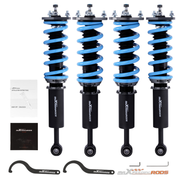 Adjustable Coilover Kit Shock Absorber compatibile per Lexus GS350 IS250 / IS350 06-13 RWD Lowering Kit