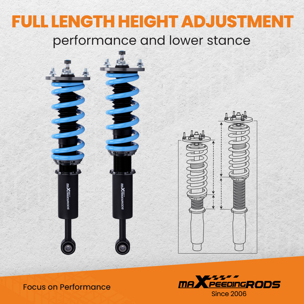 Coilovers/Suspensión roscada compatible para Lexus IS250 IS350 2006-2013 2007 2008 2009 2010