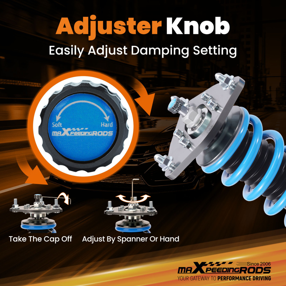 COILOVER STRUT SUSPENSION compatible for HYUNDAI GENESIS COUPE 10-16 ADJUSTABLE DAMPER