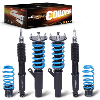 24 Way Adjustable Coilovers Lowering Kit compatible for VW GOLF/ GTI MK7 55mm 2015-19