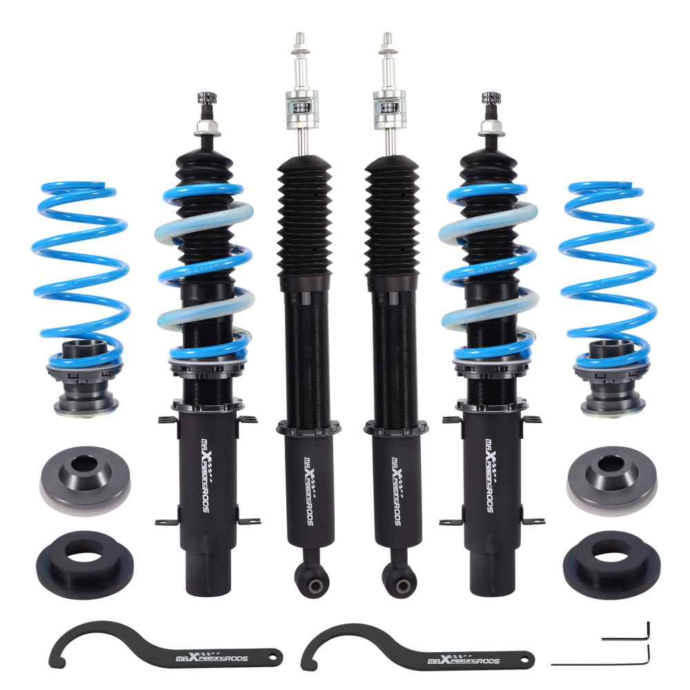 Kit Assetto a Ghiera Ammortizzatori compatibile per VW Golf 4 IV 1J Bora 1997-2006 1998 99