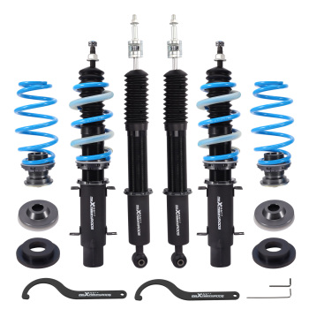 Kit Assetto a Ghiera Ammortizzatori compatibile per VW Golf 4 IV 1J Bora 1997-2006 1998 99