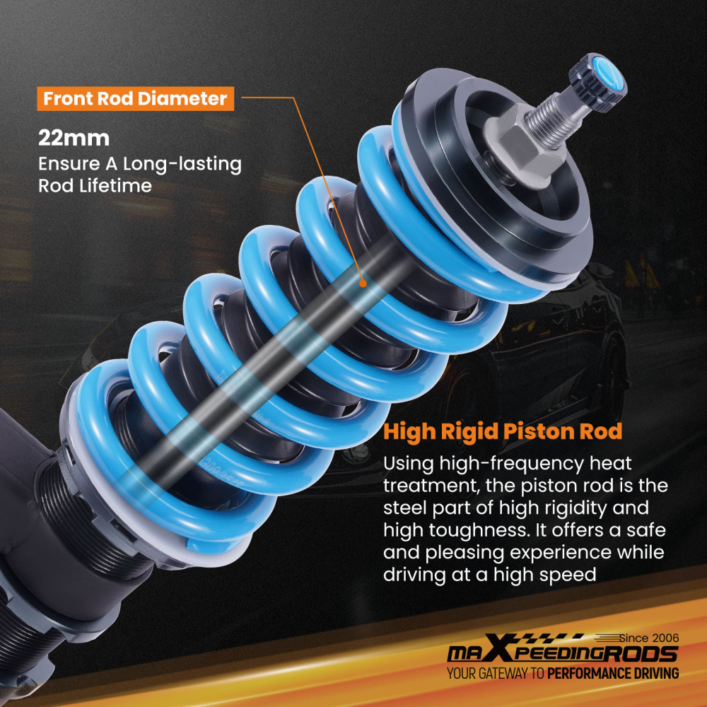 T6 Adjustable Coilovers compatible for Holden Commodore VR VS Sedan Wagon Ute 1993-1997
