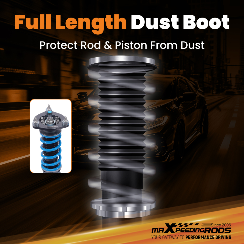 Coilovers Suspension Kit compatible for VW Golf MK5 MK6 GTI,DTI 2003-2012 49.5mm Strut