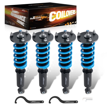 MaXpeedingrods Street Coilovers Lowering Kit compatible for Lexus LS430 LS 430 2001-06