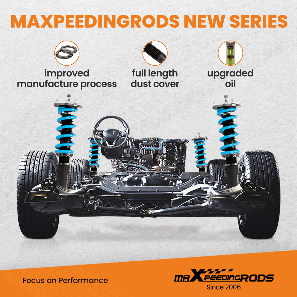 MaXpeedingrods Street Coilovers Lowering Kit compatible for Lexus LS430 LS 430 2001-06