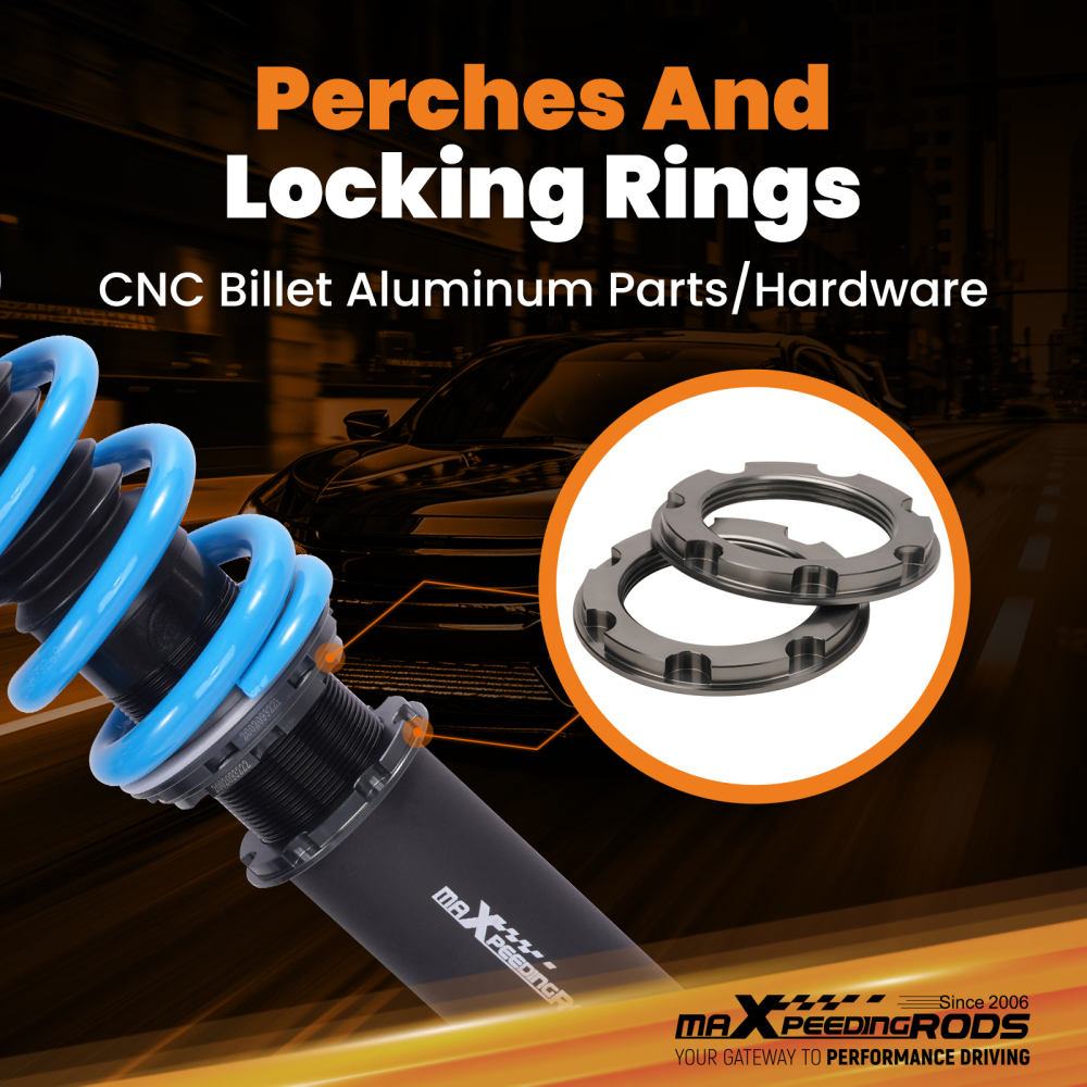 24 Ways Adjustable Coilover Coilovers compatible for Lexus IS300 JCE10 IS200 GXE10 Sedan