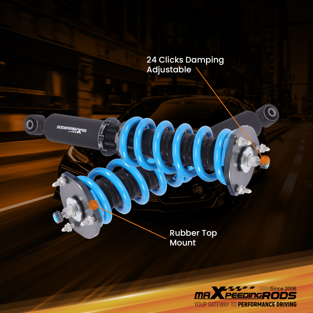 24 Ways Adjustable Coilover Coilovers compatible for Lexus IS300 JCE10 IS200 GXE10 Sedan