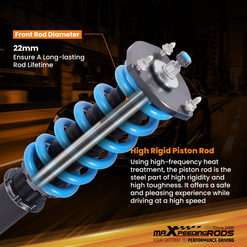 24 Ways Adjustable Coilover Coilovers compatible for Lexus IS300 JCE10 IS200 GXE10 Sedan