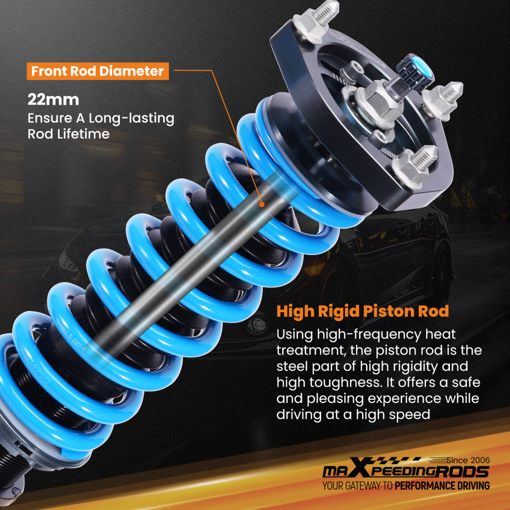 T6 Coilovers Suspension Kit compatible for Mazda 3 BM/BN 2014-2018