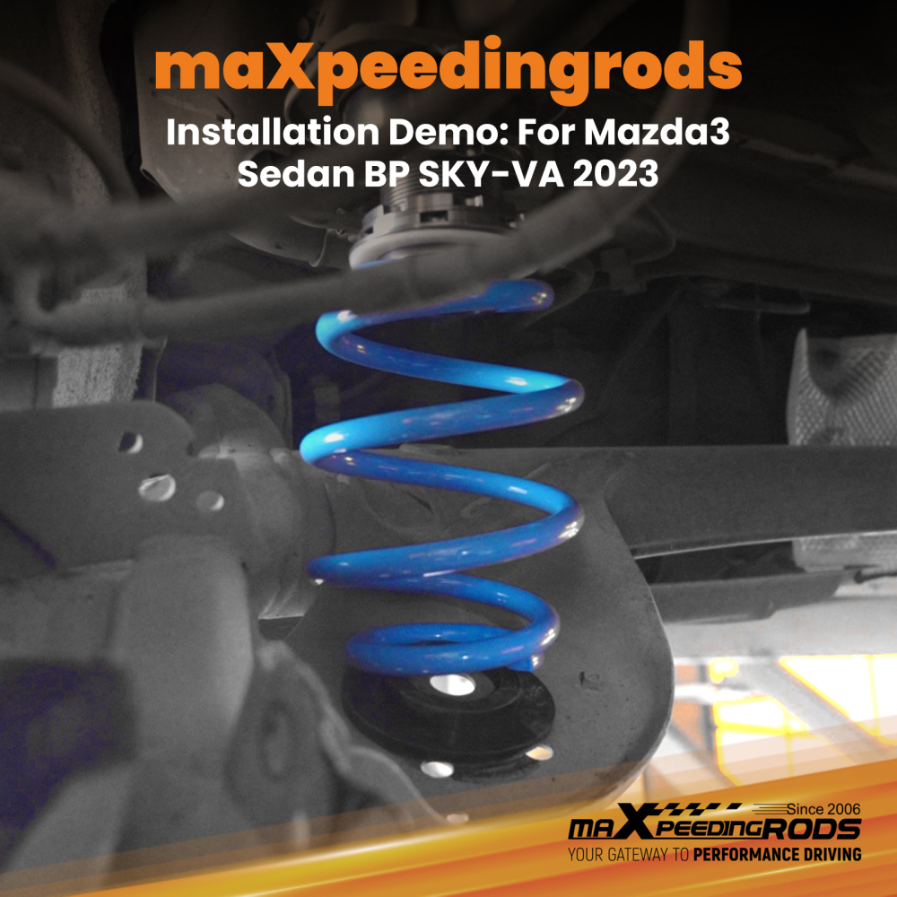 MaXpeedingrods T6 Coilover Suspension Kit compatible for Mazda 3 (BP) Sedan Hatchback 2019+