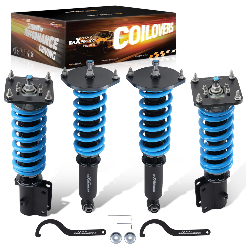 Coilover Struts compatible for Mazda RX7 FC FC3S 86-91 Coilovers 24 ways adjustable Damper Lowering Kit