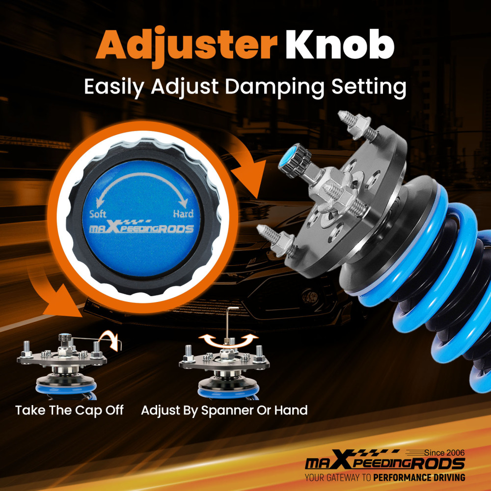 Coilover Suspension Kit compatible for Ford Mondeo Estate MK3 2001 - 2007 1.8 2.0 2.2 2.5