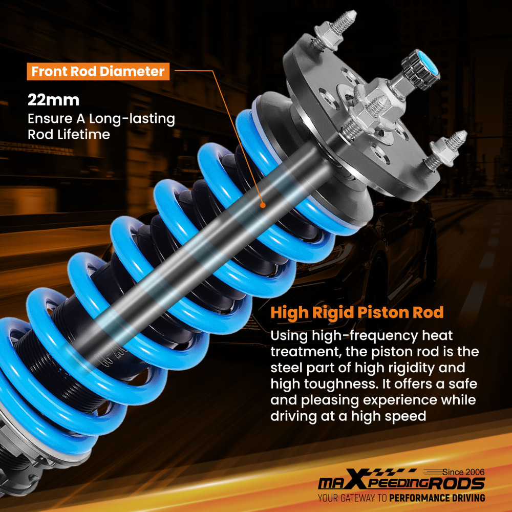 Coilover Suspension Kit compatible for Ford Mondeo Estate MK3 2001 - 2007 1.8 2.0 2.2 2.5