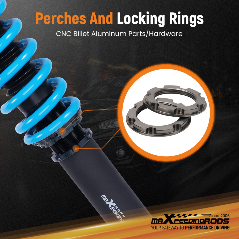 MaXpeedingrods T6 Coilovers Suspension Kit For 99-02 compatible for NISSAN SKYLINE R34 GT-S GTS