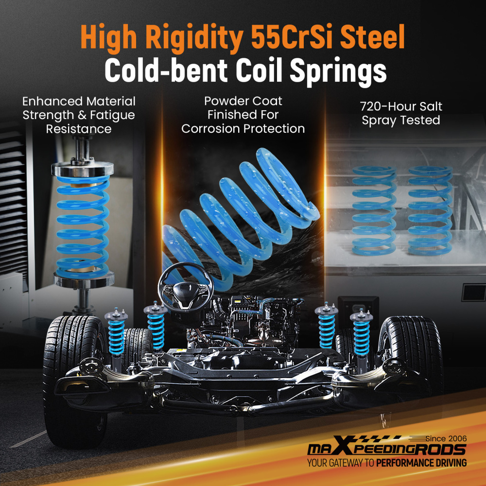 MaXpeedingrods T6 Coilovers Suspension Kit For 99-02 compatible for NISSAN SKYLINE R34 GT-S GTS