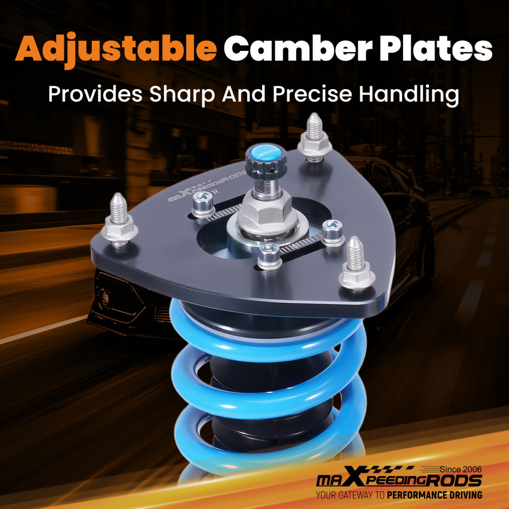 Damper Adjustable Coilovers Suspension Kit compatible for Subaru Legacy Outback 15-19