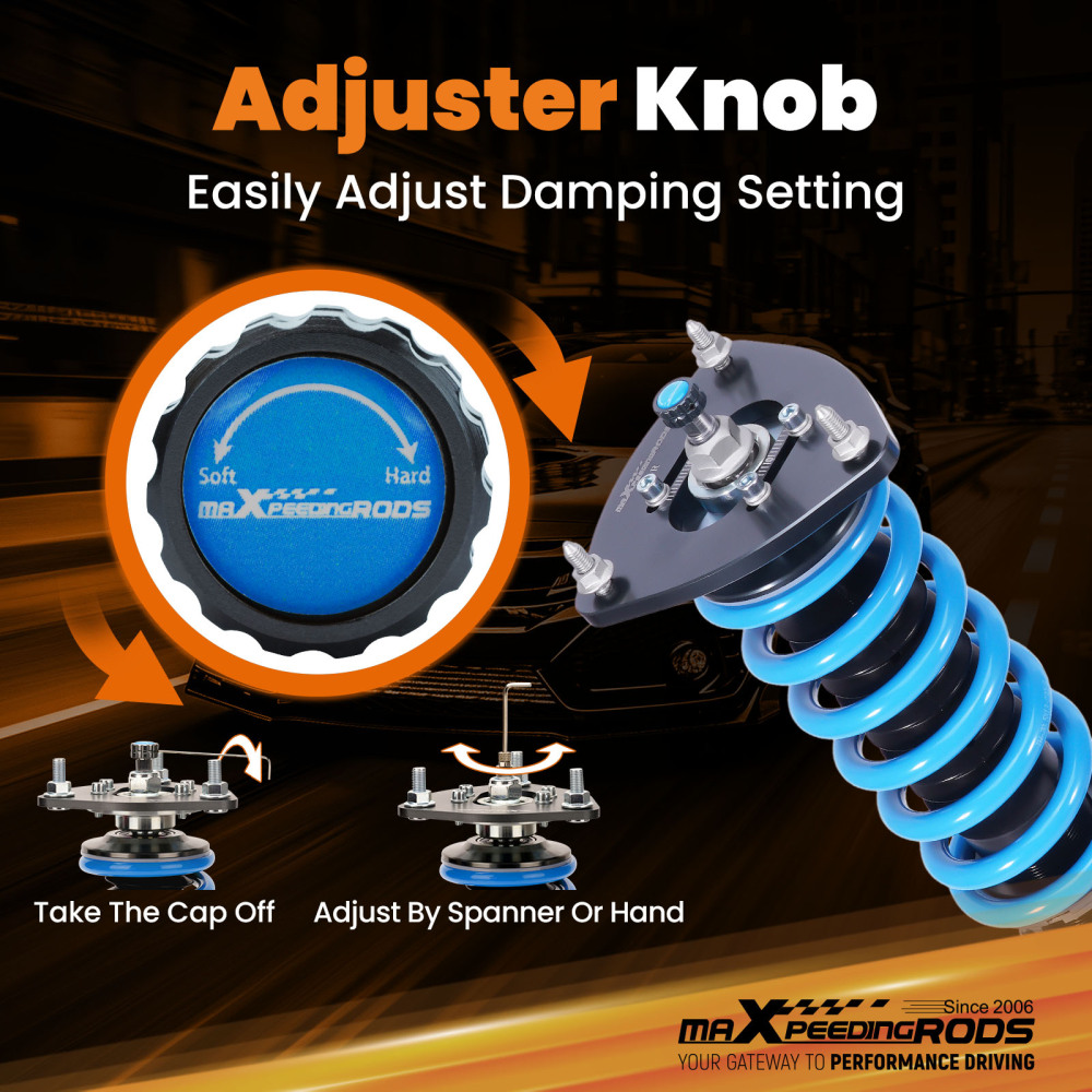 Damper Adjustable Coilovers Suspension Kit compatible for Subaru Legacy Outback 15-19