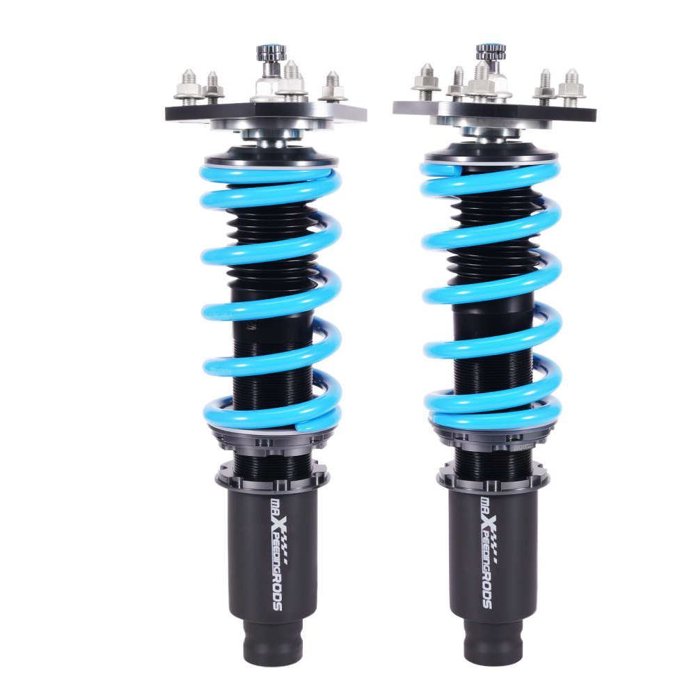 MaXpeedingrods Damper Height Adjustable Coil Spring Shock Absorber Compatible For Honda Prelude 1992-2001 Lowering Kit