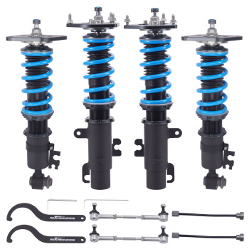 MaXpeedingrods T6 Coilover 24 Level Damper compatible for Mini Cooper (R56) Hatchback 07-13
