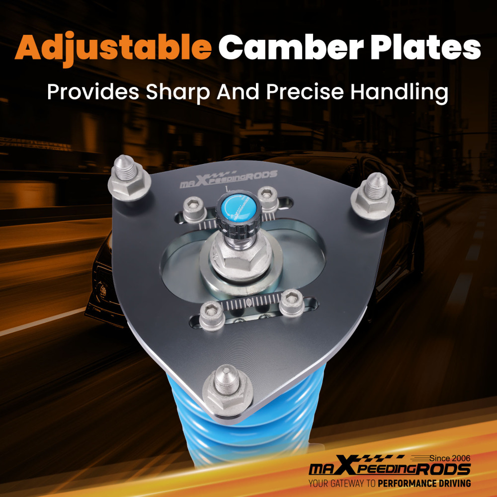 Maxpeedingrods 24 Click Coilover Shock+Spring compatible for Toyota RAV4 2006-2012