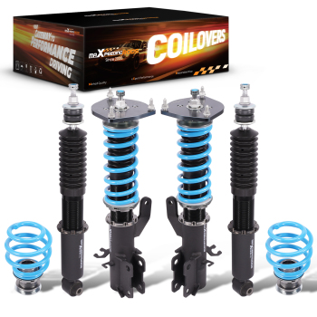 Compatible for Nissan Sentra 2013-19 24-Way Damper Coilovers Struts Suspension Lowering Kit 