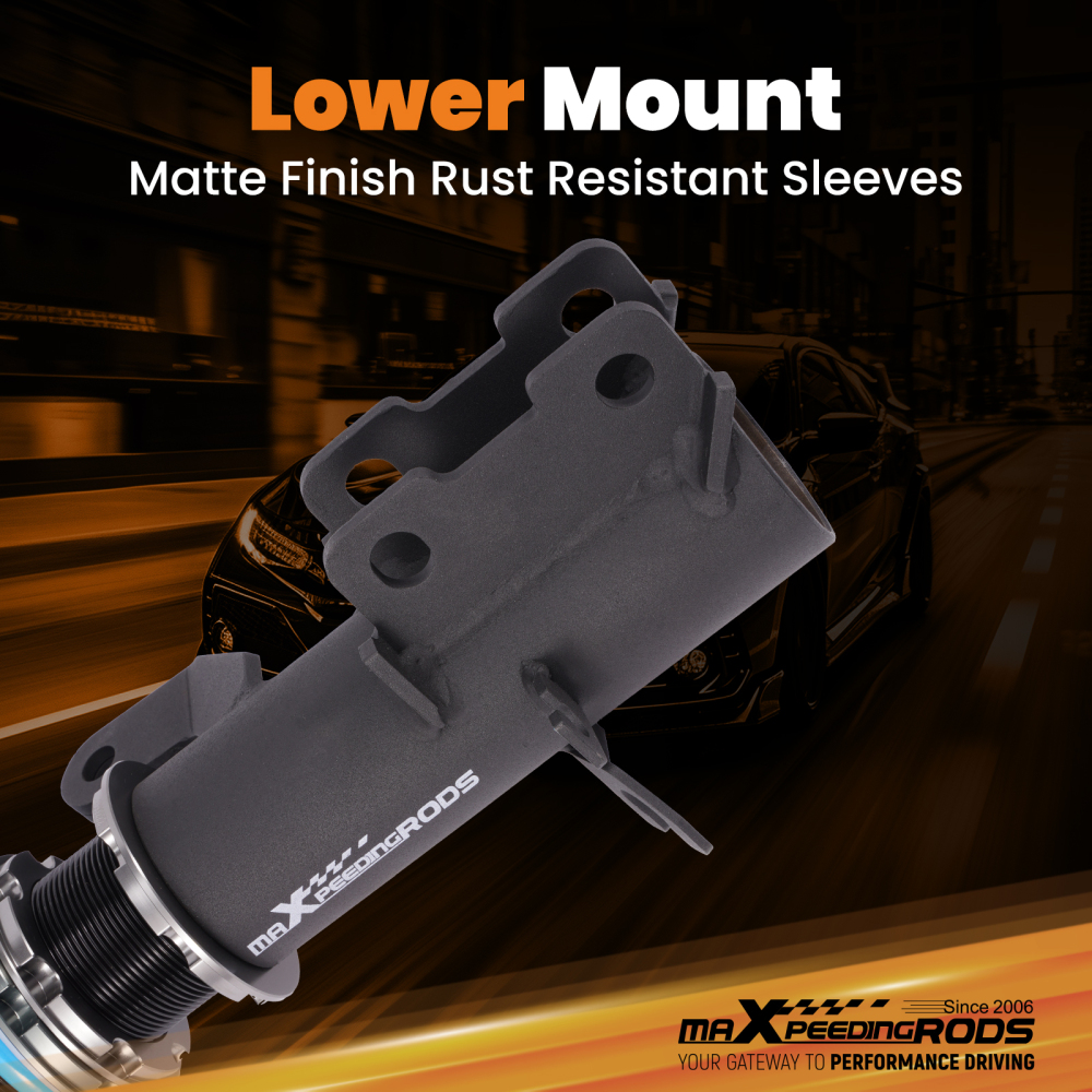 Compatible for Nissan Sentra 2013-19 24-Way Damper Coilovers Struts Suspension Lowering Kit 