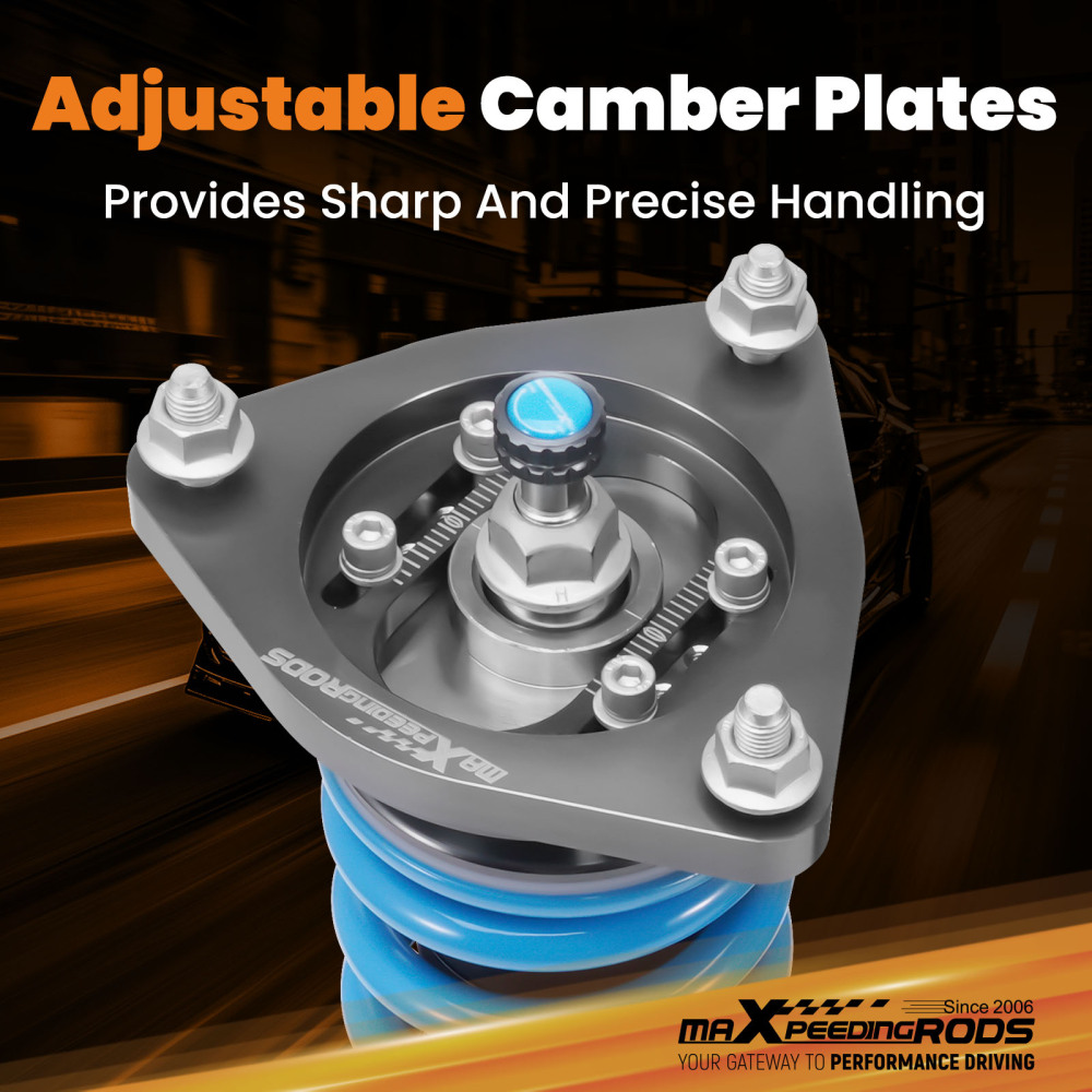 24 Level Damper Coilovers Struts Springs Kit compatible for Hyundai Sonata 2011-2014