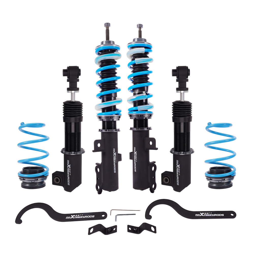 MaXpeedingrods T6 Coilovers 24 Way Adjustable Damper Struts compatible for Kia Soul 10-13