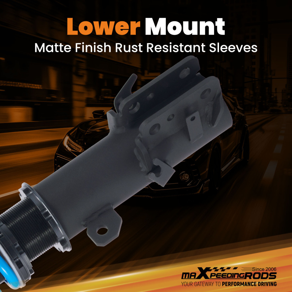 MaXpeedingrods T6 Coilover 24 Level Damper Shock compatible for Ford Fiesta ST 2014-2018