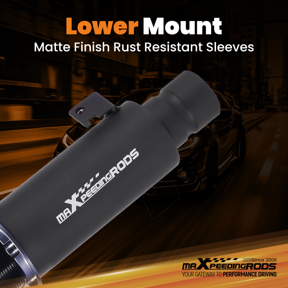 Maxpeedingrods Coilover Lowering Kit Adjustable Damper compatible for Acura TL BASE 2009-14