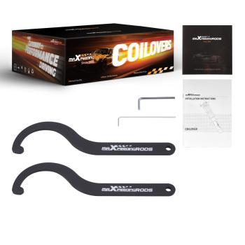 Maxpeedingrods Coilover Lowering Kit Adjustable Damper compatible for Acura TL BASE 2009-14