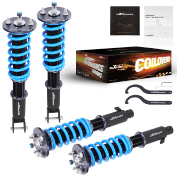 Maxpeedingrods Coilover Lowering Kit Adjustable Damper compatible for Acura TL BASE 2009-14