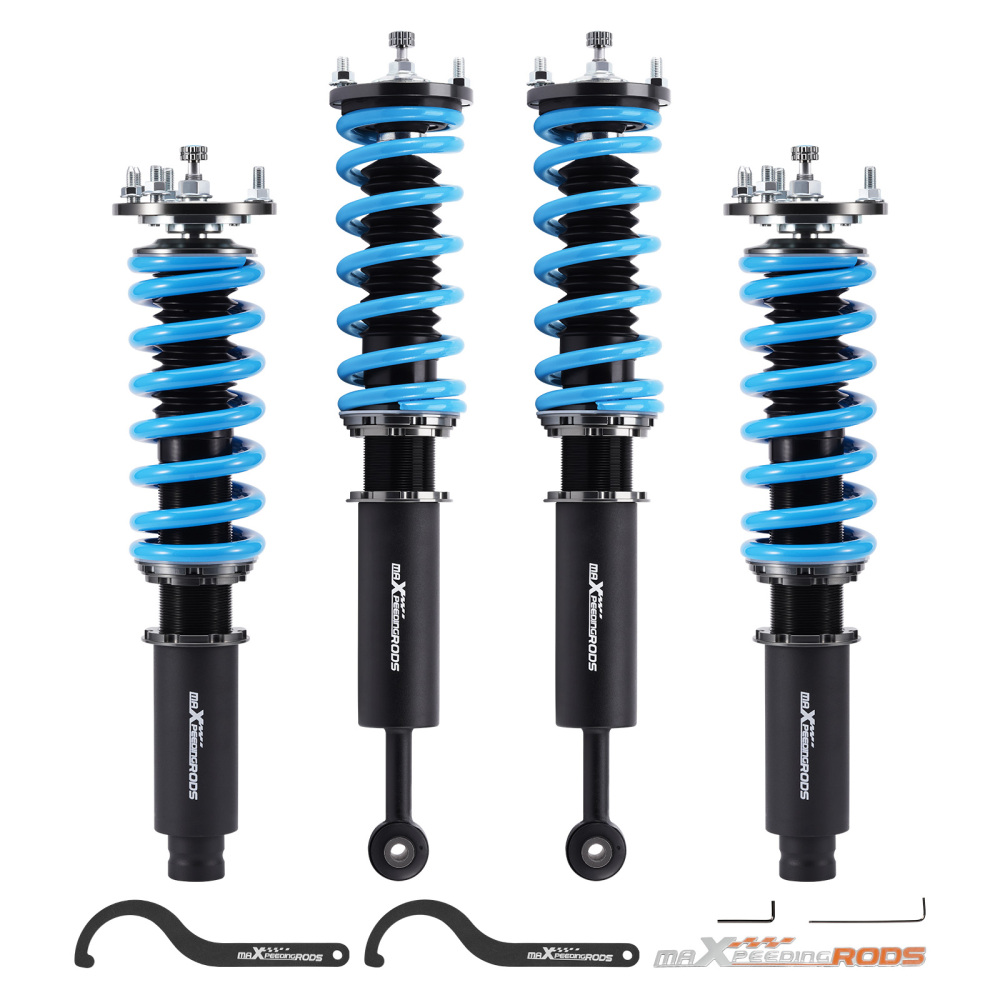 MaXpeedingrods 24 Level Damper Coilovers Suspension Kit compatible for Acura TSX CL9 04-08