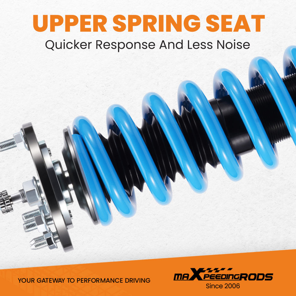 MaXpeedingrods 24 Level Damper Coilovers Suspension Kit compatible for Acura TSX CL9 04-08