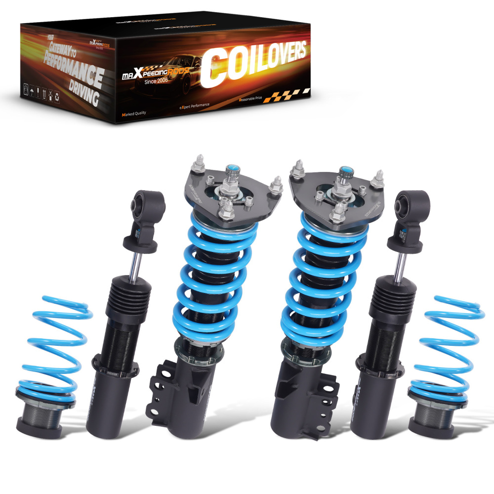 MaXpeedingrods T6 24 Level Coilovers Lowering Kit compatible for Hyundai Veloster 2012-2018