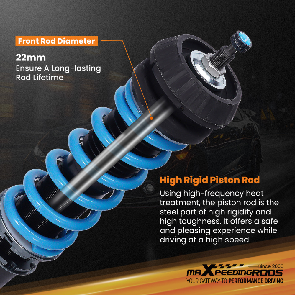 T6 Adjustable Coilovers compatible for Holden Commodore VF 2013-2017