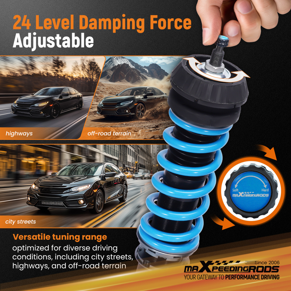 T6 Adjustable Coilovers compatible for Holden Commodore VF 2013-2017
