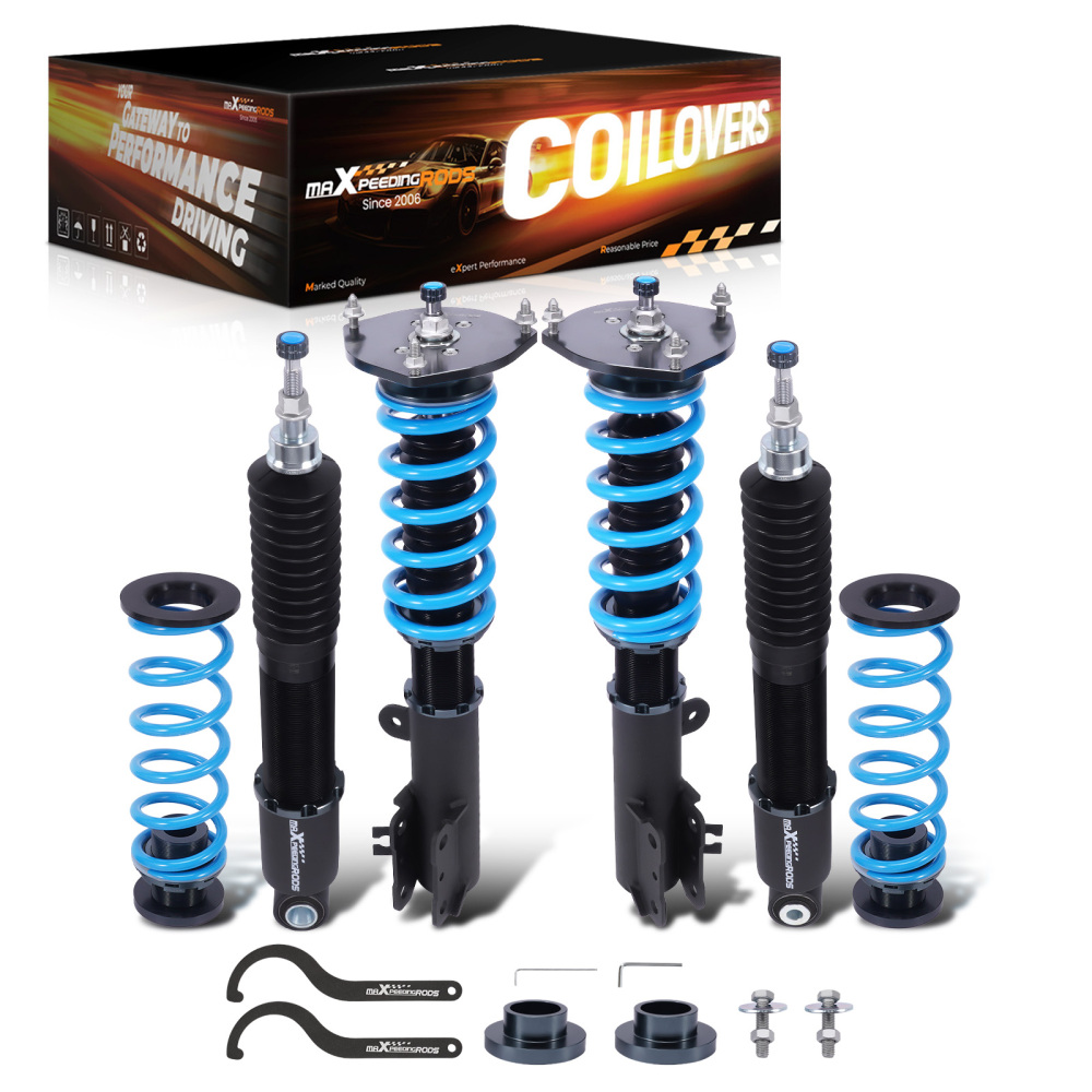 T6 Coilovers Kit compatible for Volvo S70 C70 V70 1998-2001 2.0 2.3 2.4 T5